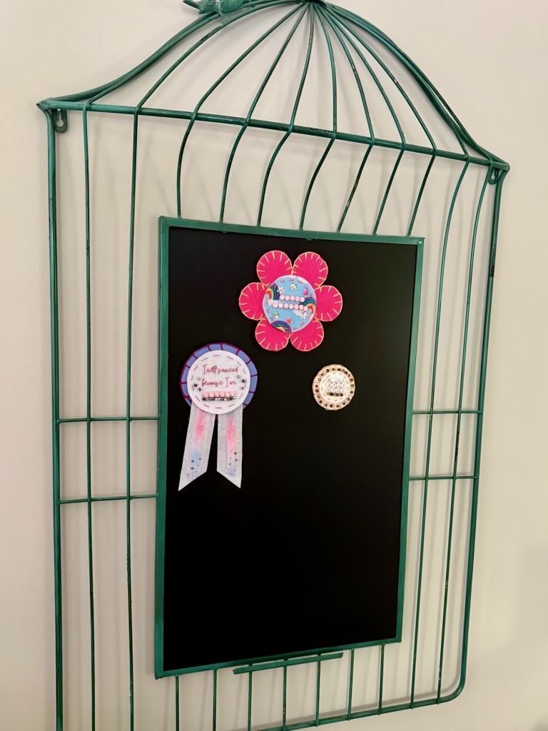 In The Wild — handmade felt prize ribbon